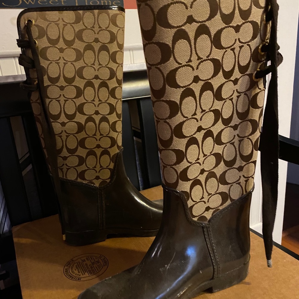 Coach Rain Boots